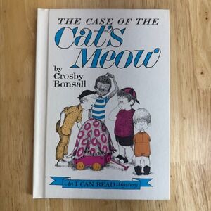 The Case of the Cats Meow An I Can Read Mystery by Crosby Bonsall 1965